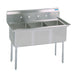 BK Resources, BKS-3-24-14S, Sink, (3) Three Compartment