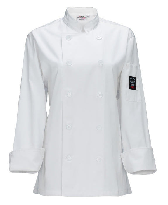 Winco, UNF-7WS, Chef's Coat