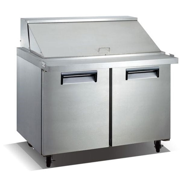 Adcraft - Admiral Craft Equipment, GRSLM-2D/60, Mega Top Sandwich/Salad Preparation Refrigerator