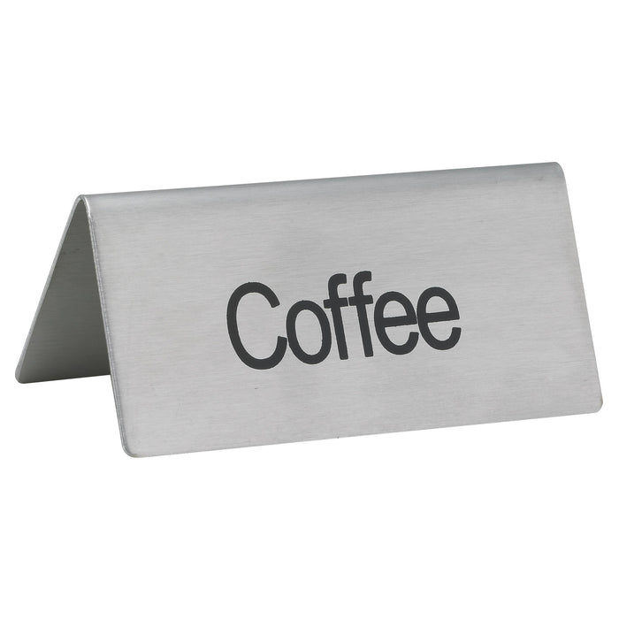 Winco, SGN-103, Tabletop Sign, Tent / Card