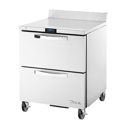True Manufacturing, TWT-27D-2-HC~SPEC3, Mostrador refrigerado, superficie de trabajo