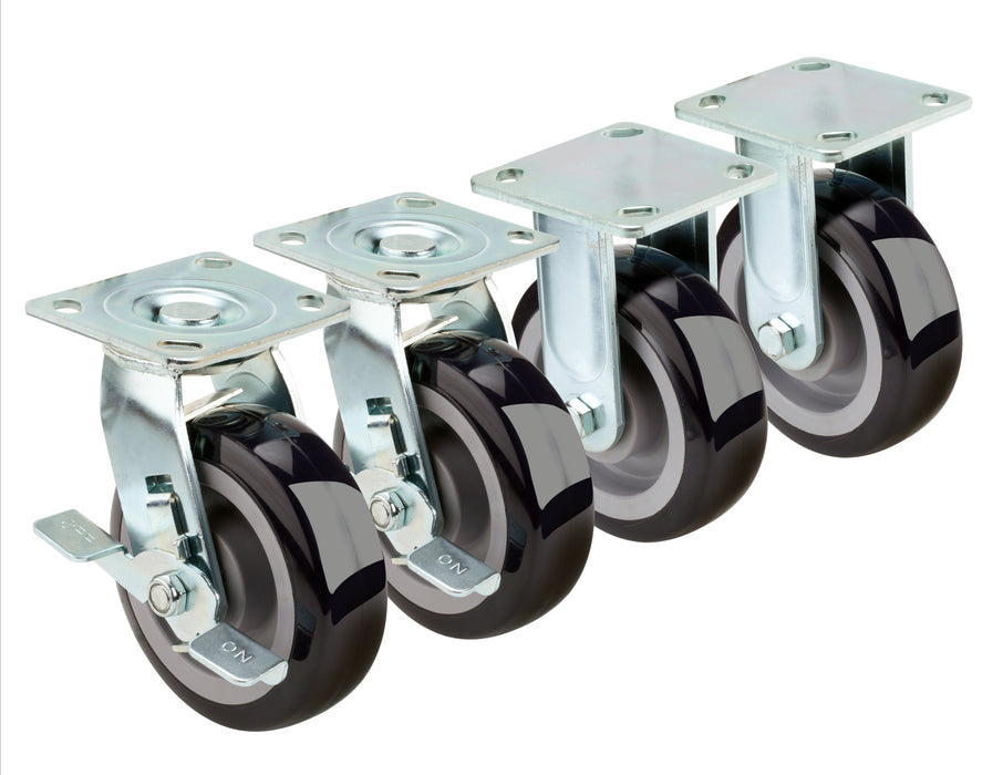 Krowne Metal, 28-180S, Casters