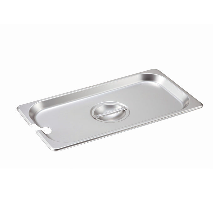 Winco, SPCT, Steam Table Pan Cover, Stainless Steel