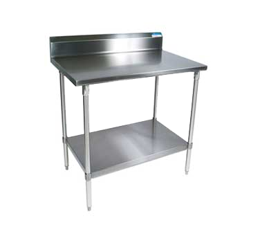 BK Resources, SVTR5-6024, Work Table,  54" - 62", Stainless Steel Top
