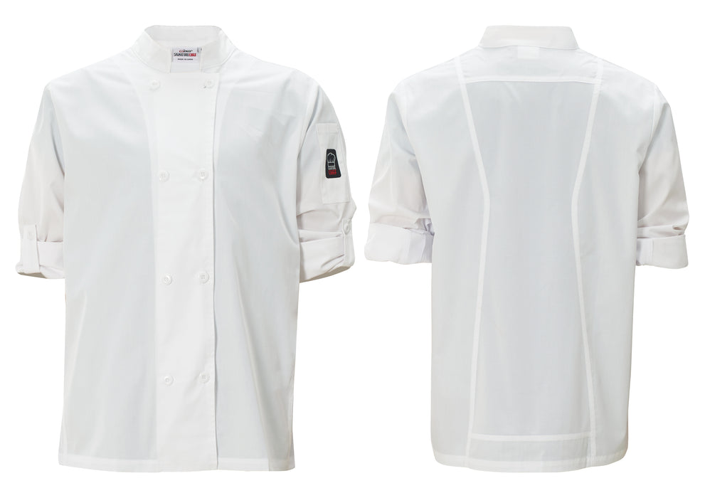 Winco, UNF-12WM, Ventilated Chef Jacket