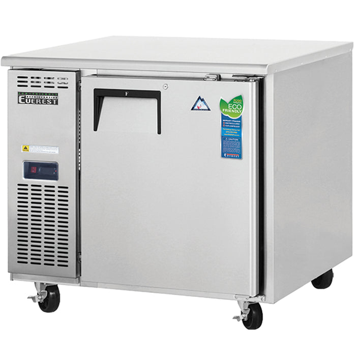 Everest Refrigeration, ETF1-24, 24" Deep Side Mount 
Undercounter Freezer