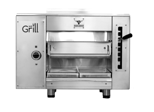 AMPTO HIGHLANDER-G Broiler, Deck-Type, Gas