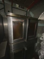 Blodgett DFG-100-ESDBL convection oven gas used live video