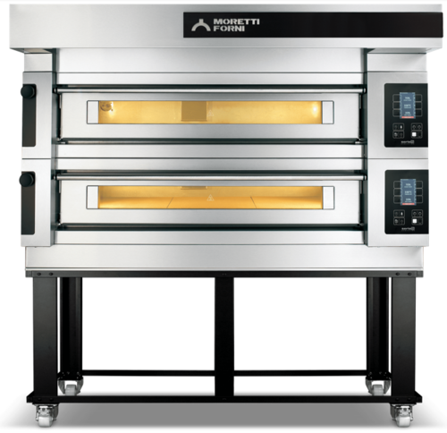 Moretti Forni S1252S03 Pizza Bake Oven, Deck-Type, Electric S125E2