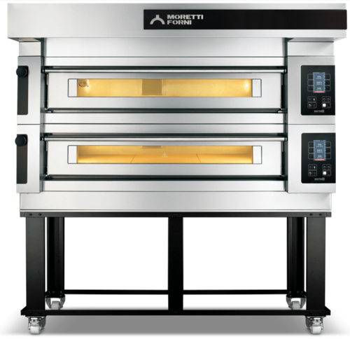 Moretti Forni S1202S03 Pizza Bake Oven, Deck-Type, Electric